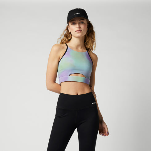 Terri Sports Top Women - Purple / Green
